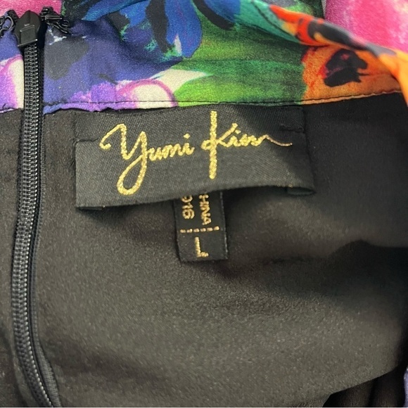 YUMI KIM Floral Multicolor Midi Skirt SK-360 - Picture 10 of 13